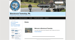Desktop Screenshot of brecknocktownship.us
